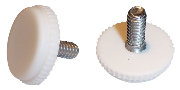 8 1/4''-20 Thread 5/8'' Stainless Steel Threaded Stud Adjustable Glides