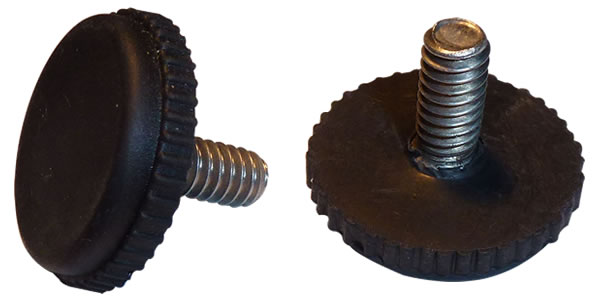 8 1/4''-20 Thread 5/8'' Stainless Steel Threaded Stud Adjustable Glides