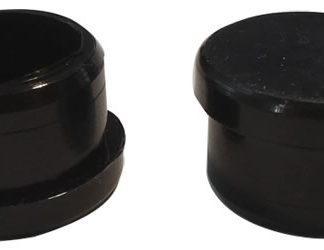 16 Round Flat Glide Inserts (1-1/8'' O.D. 1'' I.D.) for Furniture Tubing