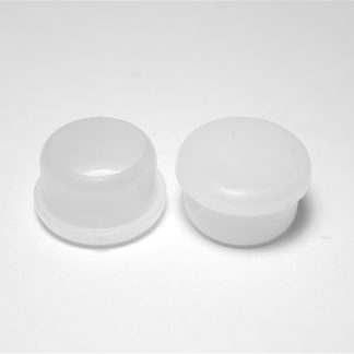 16 Round Flat Glide Inserts (7/8'' O.D. 3/4'' I.D.) for Furniture Tubing