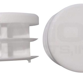 16 1-1/4'' Round Multi-Gauge Flat Glide Inserts for Furniture Legs/Tubing