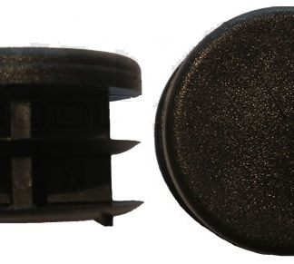 16 1-1/4'' Round Multi-Gauge Flat Glide Inserts for Furniture Legs/Tubing