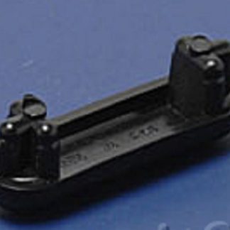 16 Oval Domed Insert Glide Caps 1-3/4'' x 1/2'' for Patio Furniture Tubing