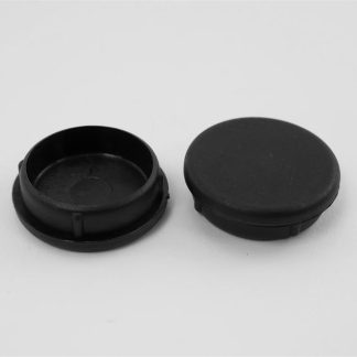 10 Deluxe 1-1/4'' Plastic Wrought Iron Patio Chair Leg Inserts Glides Caps