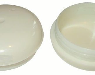 10 Deluxe 1-1/2'' Plastic Wrought Iron Patio Chair Leg Inserts Glides Caps