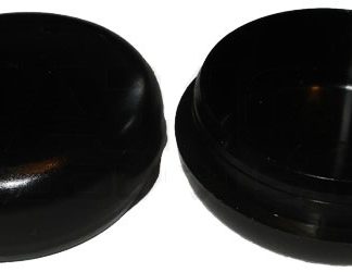 10 Deluxe 1-1/2'' Plastic Wrought Iron Patio Chair Leg Inserts Glides Caps