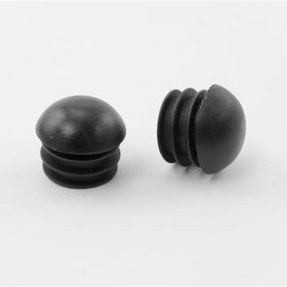 16 Round 7/8'' Multi-Gauge Domed Glide Inserts for Furniture Tubes/Legs