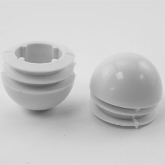 16 1.5'' Round Multi-Gauge Ball Glide Inserts for Patio Furniture Tubes/Legs