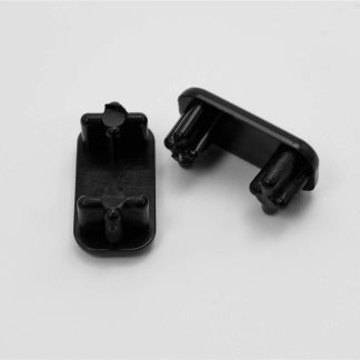 16 Rectangular Chair Leg Insert Glides 1-1/2'' x 3/4'' For Patio Tubes/Legs