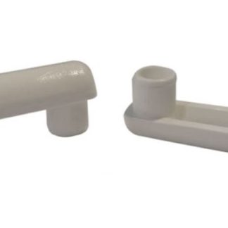 16 Domed Insert Glides - 2'' x 5/8'' O.D. for Patio Furniture Tubes/Legs