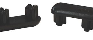 16 Domed Insert Glides - 2-1/4'' x 9/16'' O.D. for Patio Furniture Tubes/Legs