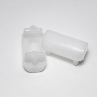 16 Domed Insert Glides - 1-1/2'' x 3/4'' O.D. for Patio Furniture Tubes/Legs