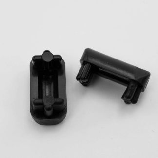 16 Domed Insert Glides - 1-1/2'' x 3/4'' O.D. for Patio Furniture Tubes/Legs