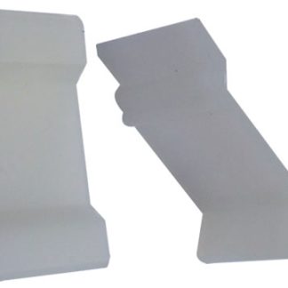 48 Table Rim Clips 1-5/16'' x 3/4'' - Helps Secure Tabletops in Rims